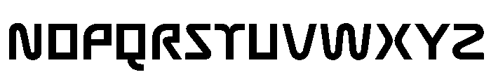 ReversaText BoldText Font UPPERCASE