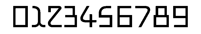 ReversaText MediumText Font OTHER CHARS