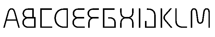 ReversaText RegularText Font UPPERCASE