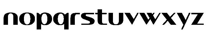 Revetra Bold Instance Font LOWERCASE