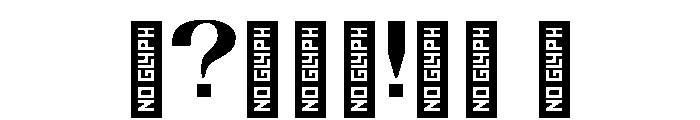 Revetra Bold Font OTHER CHARS