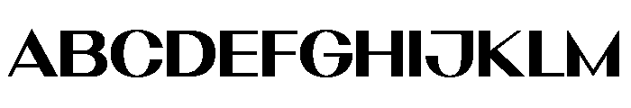 Revetra Bold Font UPPERCASE