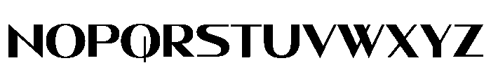Revetra Bold Font UPPERCASE