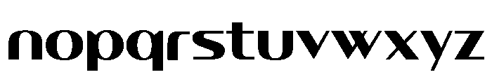 Revetra Bold Font LOWERCASE