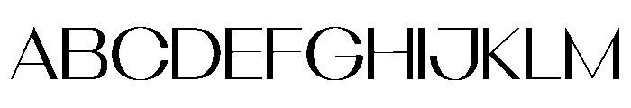 Revetra Light Instance Font UPPERCASE
