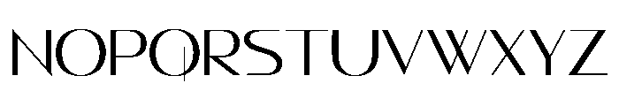 Revetra Light Instance Font UPPERCASE