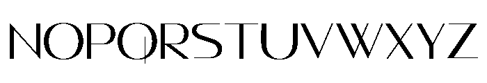 Revetra Light Font UPPERCASE