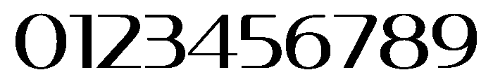 Revetra Regular Instance Font OTHER CHARS