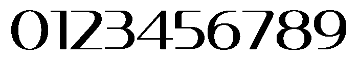 Revetra Regular Font OTHER CHARS