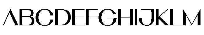 Revetra Regular Font UPPERCASE