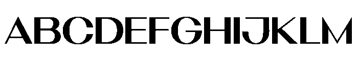 Revetra Semibold Instance Font UPPERCASE