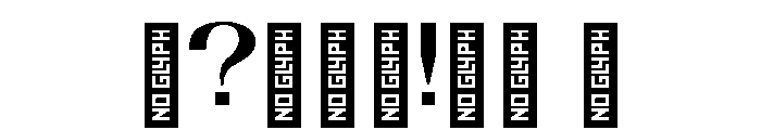 Revetra Semibold Font OTHER CHARS
