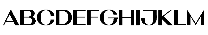 Revetra Semibold Font UPPERCASE