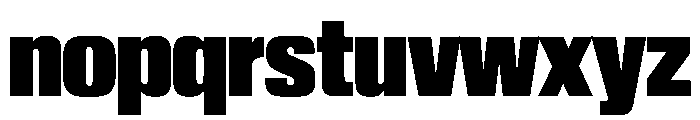 Review Condensed Black Font LOWERCASE