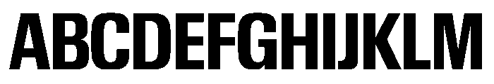 Review Condensed Bold Font UPPERCASE