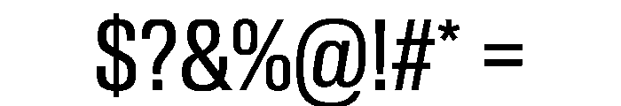 Review Condensed Regular Font OTHER CHARS