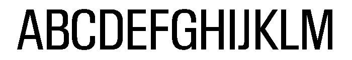 Review Condensed Regular Font UPPERCASE