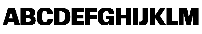 Review Heavy Font UPPERCASE