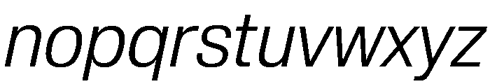 Review Light Italic Font LOWERCASE