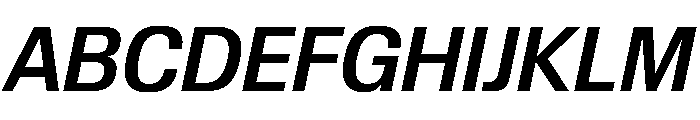 Review Medium Italic Font UPPERCASE