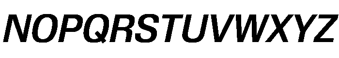 Review Medium Italic Font UPPERCASE