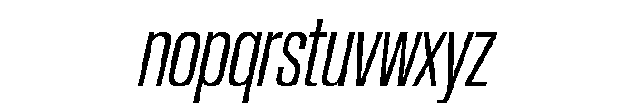 Review Poster Light Italic Font LOWERCASE