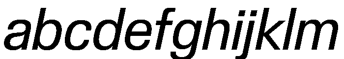 Review Regular Italic FONT
