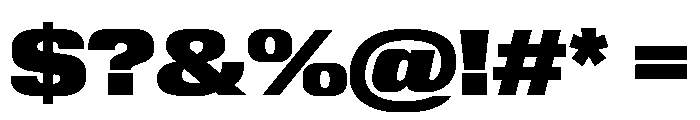 Review Wide Black Font OTHER CHARS