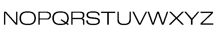 Review Wide Light Font UPPERCASE