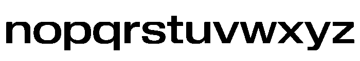 Review Wide Medium Font LOWERCASE