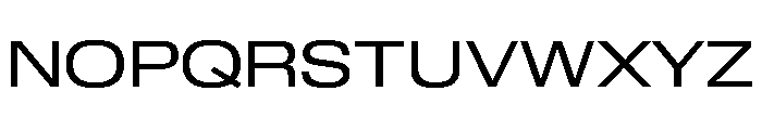 Review Wide Regular Font UPPERCASE