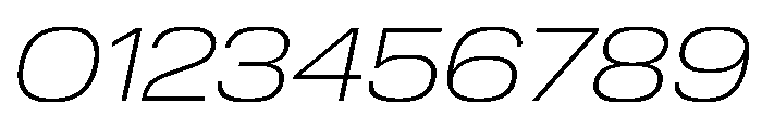 Review Wide Thin Italic Font OTHER CHARS