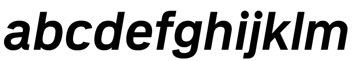Recognition Bold Italic Font LOWERCASE