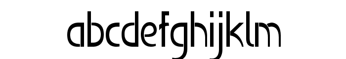 Regala-CondensedBold Font LOWERCASE