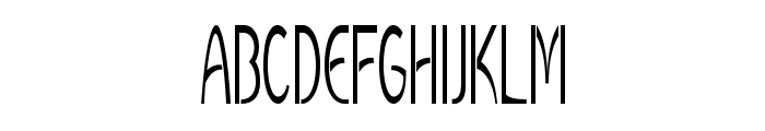 Regala-ExtracondensedRegular Font UPPERCASE