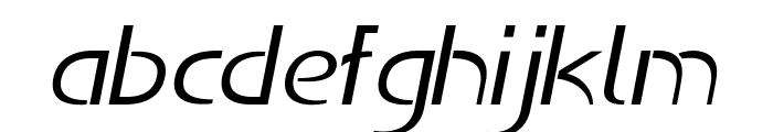 Regala-Italic Font LOWERCASE