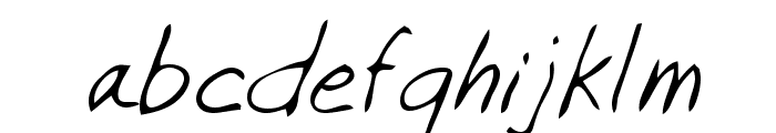 Reid Regular Font LOWERCASE