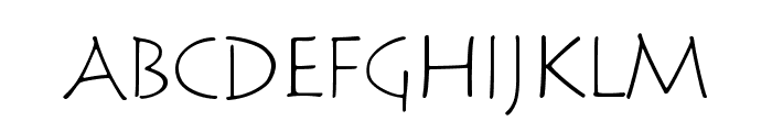 ReliqStd-LightCalm Font UPPERCASE