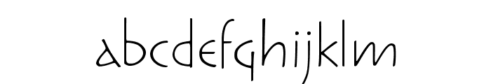 ReliqStd-LightCalm Font LOWERCASE