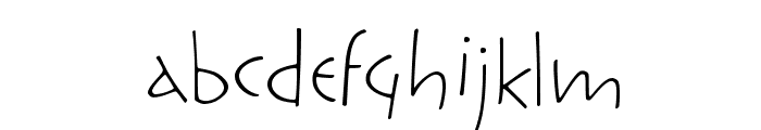 ReliqStd-LightExtraActive Font LOWERCASE