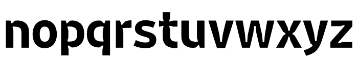 Retina MicroPlus Normal Bold Font LOWERCASE