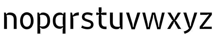 Retina MicroPlus Normal Book Font LOWERCASE
