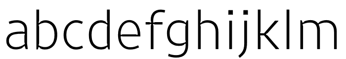 Retina MicroPlus Normal Extra Light Font LOWERCASE