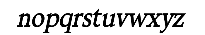 Revive 8 Condensed BoldItalic Font LOWERCASE