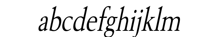 Revive 8 Thin Italic Font LOWERCASE
