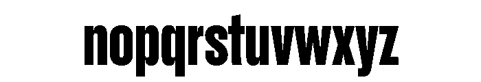 Recent Grotesk Medium Font LOWERCASE