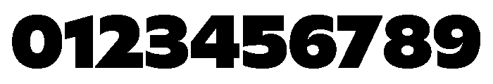 Recent Grotesk Ultra Font OTHER CHARS