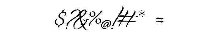 Recherche Regular Font OTHER CHARS