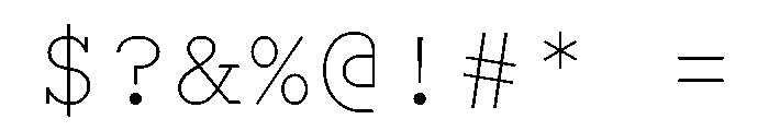 Recipient Light Font OTHER CHARS