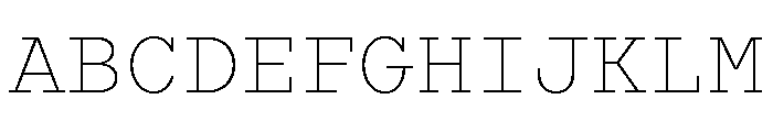 Recipient Font UPPERCASE